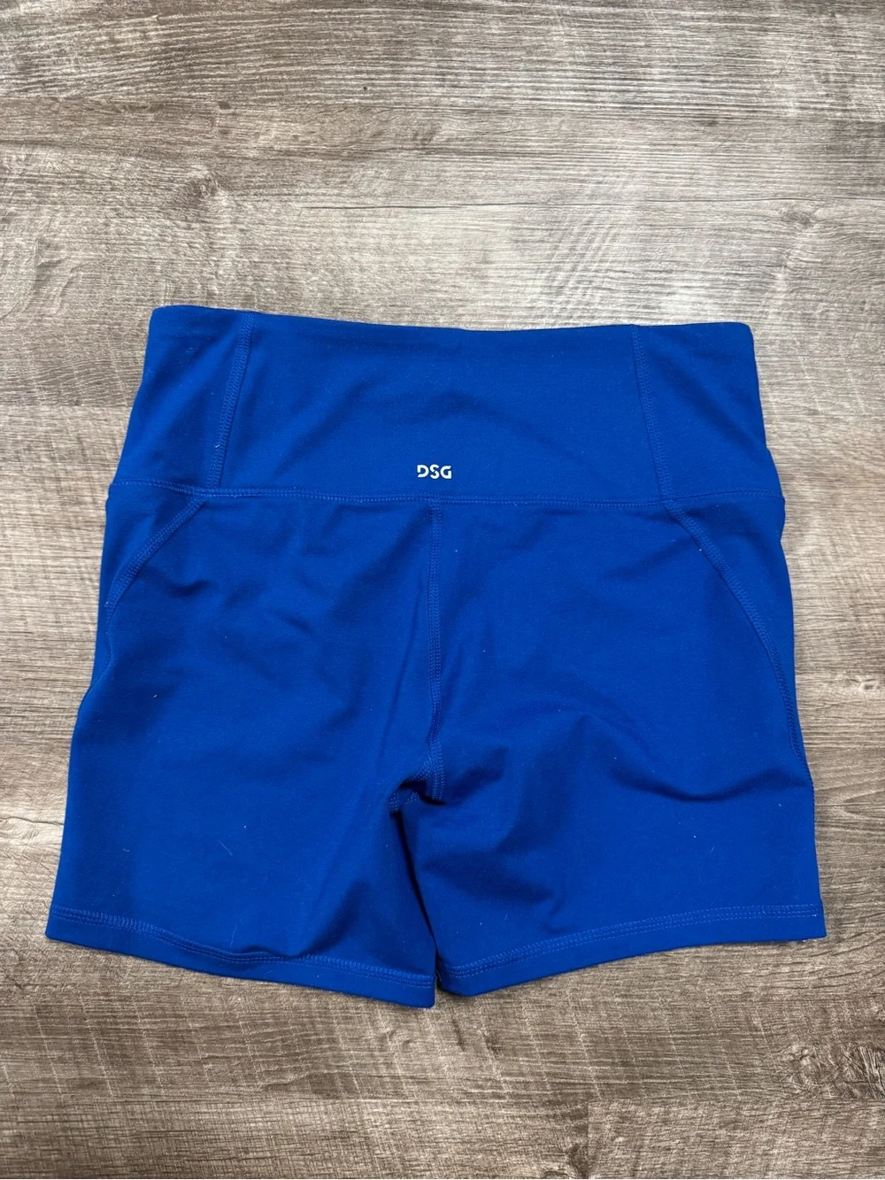 DSG Royal Blue Biker Shorts Size Medium